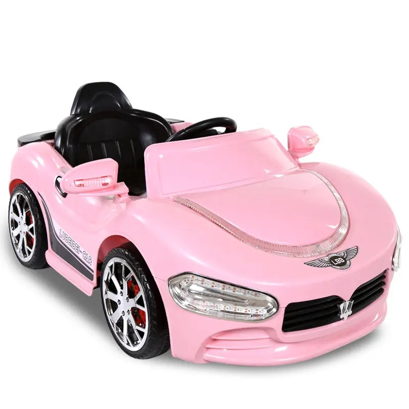 Children's electric car, two person toy car, two person four-wheel drive girl rechargeable sports car