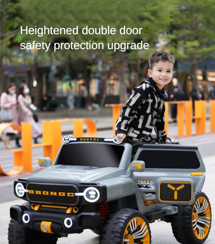 2024 Unisex Wiggle Car Ride-On Toy Powered Electric Kids Cars New Design 6V Remote Control Plastic Material Popular Children