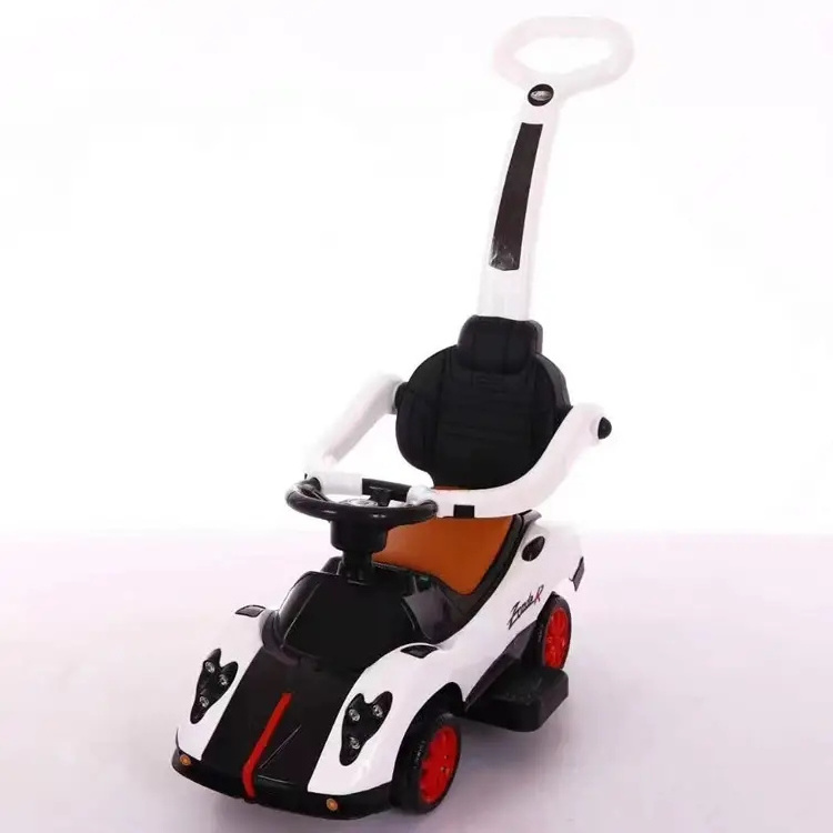 Baby Walker Ride on Toys Car Balance Push Trolley Remote Control Electric Wheels Battery Plastic