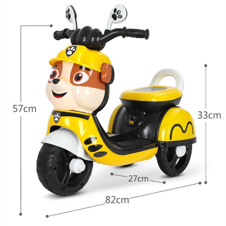 electric three-wheeled motorcycle electric motorcycle/electric toy with music kids motor 3 wheels Ride On Car