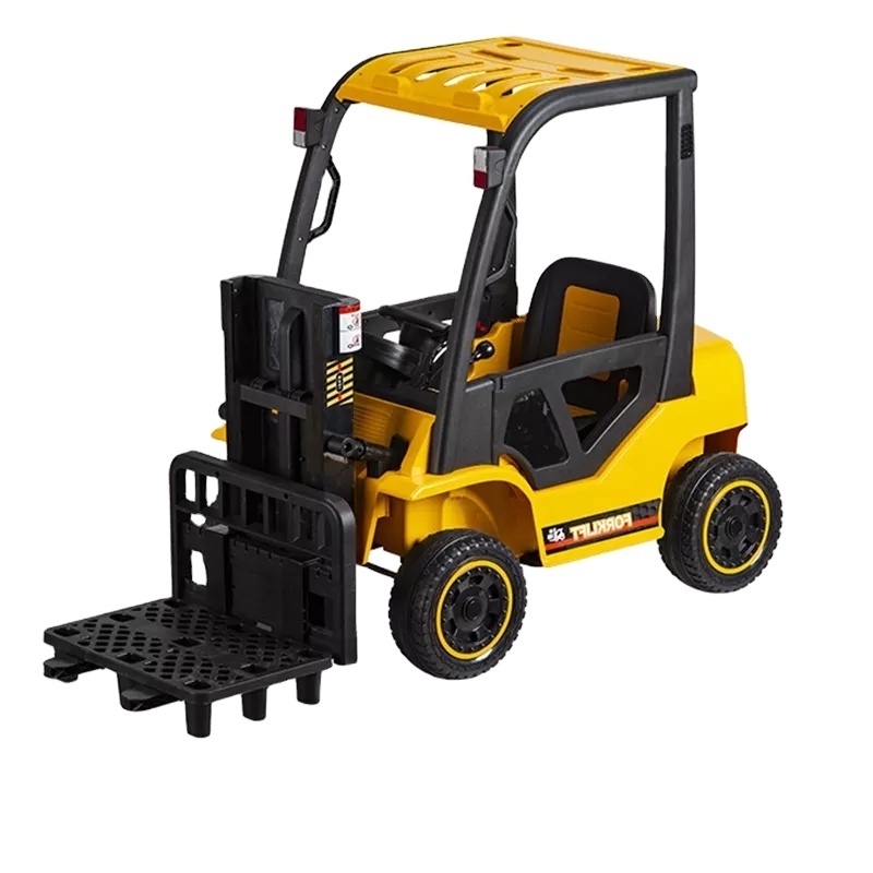 Hot Selling Kids Electric Car Toy with Forklift 4-Wheel Drive and Remote Control Made of Durable Plastic