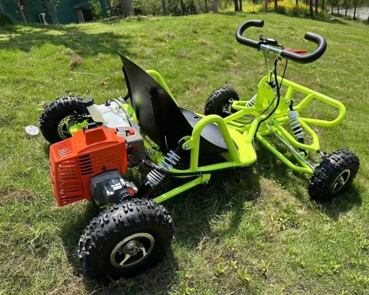 Cheap Gas Gasoline Powered 80CC Single Seat Adult Buggy Go Kart 80 km/h off Road Kart for Sale