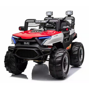 Large Children's Electric Car Two-Seater Four-Wheel Drive Buggy Remote Control Plastic Ride-On Toy for Wholesale