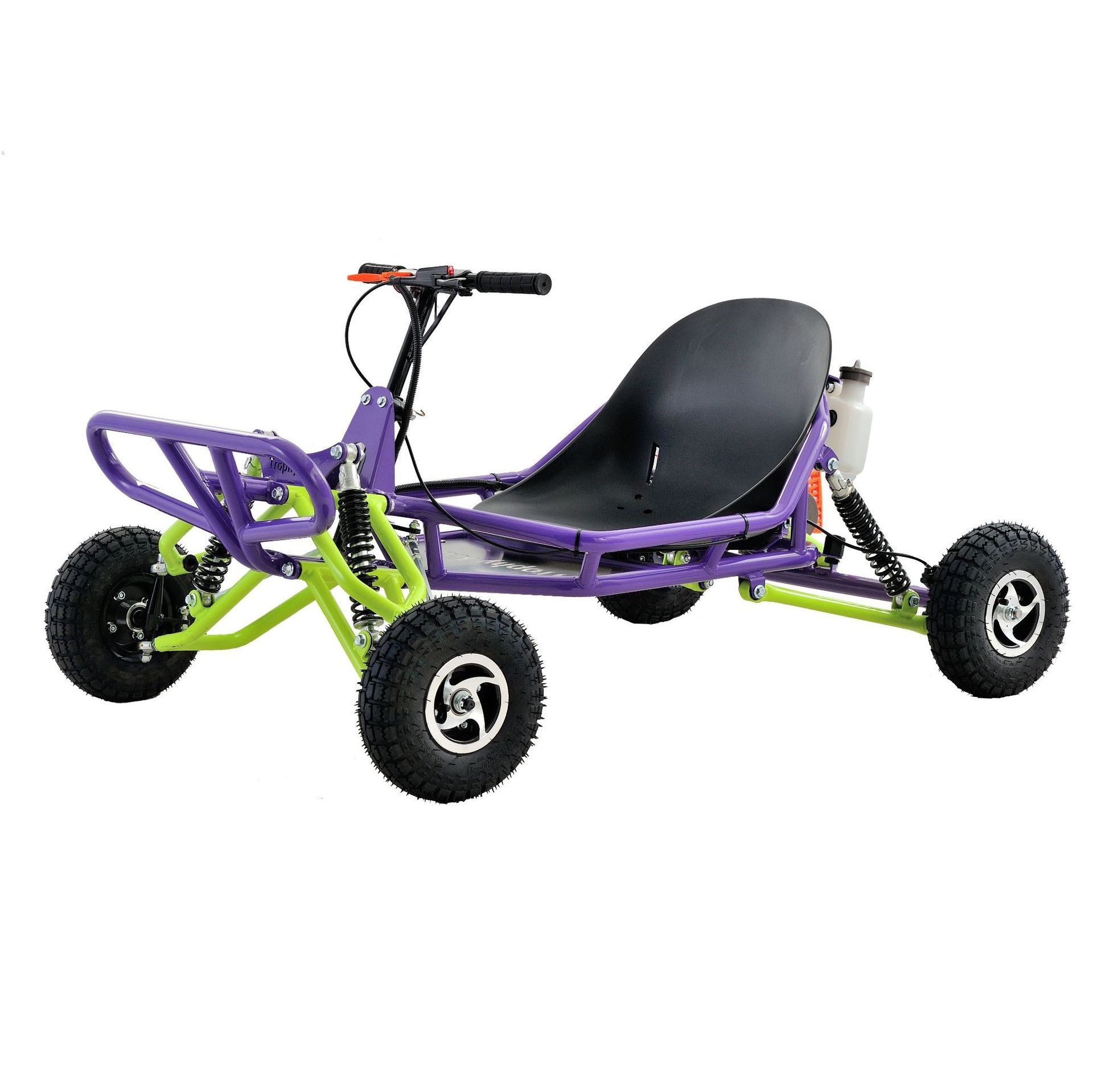 Cheap Gas Gasoline Powered 80CC Single Seat Adult Buggy Go Kart 80 km/h off Road Kart for Sale