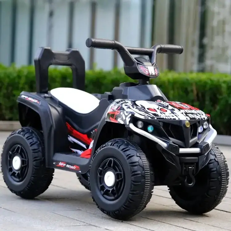 new kids ride on car 6 v battery kids electric ATV car big size kids driving the toy car