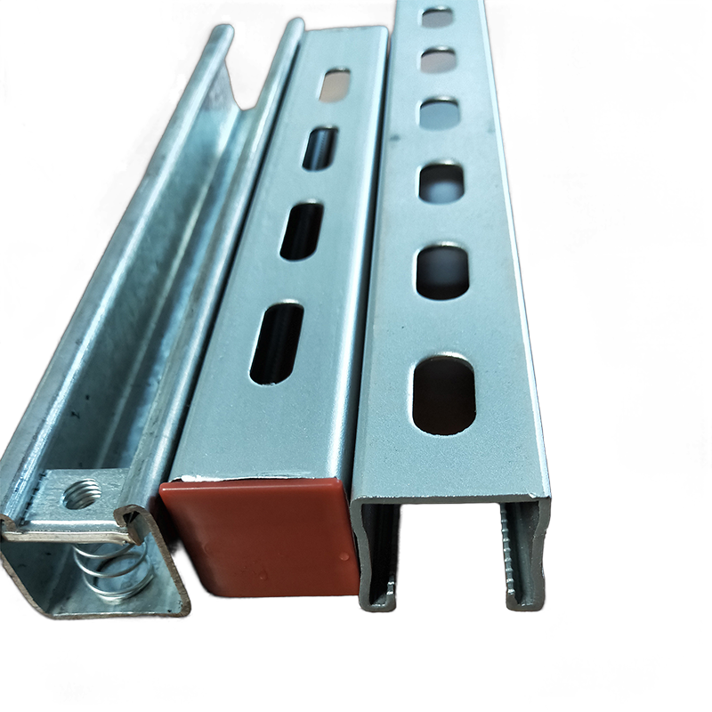 Galvanized Strut channel /C channel/Unistrut/ seismic bracing/seismic bracket