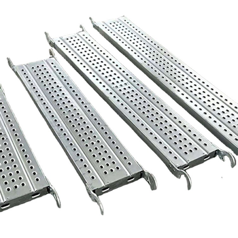 China Supplier Structural Scaffold Walking Boards Perforated Steel Planking Scaffolding System Steel Plank Walk Board