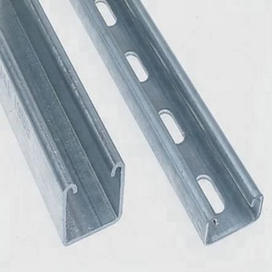 Steel Profiles China Perforated Stainless Steel Channels Price C-channel C Section Purlins Cold Rolled C Channel Steel