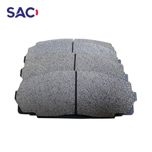 D1344 04465-25040 Wholesale Auto Break Parts Car Brake Pad For Toyota Hiace semi-metallic High Performance