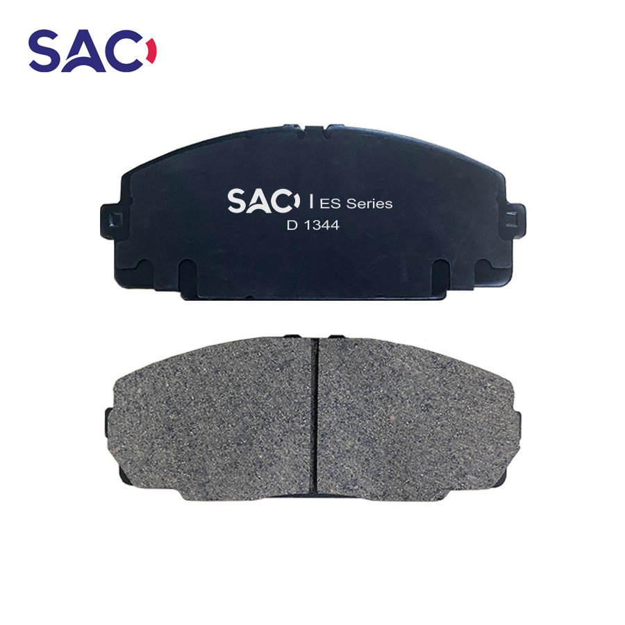 D1344 04465-25040 Wholesale Auto Break Parts Car Brake Pad For Toyota Hiace semi-metallic High Performance