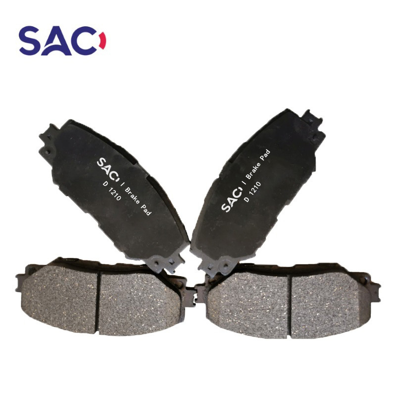 Low price no noise no dust semi-metallic auto brake pads for Japanese cars D502 SP1217