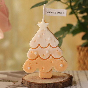 Merry Christmas Use Home Decoration Gifts Christmas Tree Candles