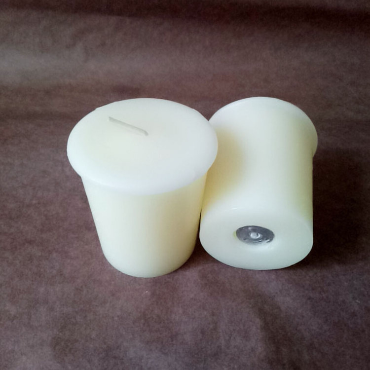 White Ivory Paraffin Wax Vanilla Scented Yankee Votive Candles