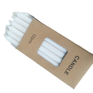 Candle Taper Cheap Price Household Paraffin Wax White Stick candles