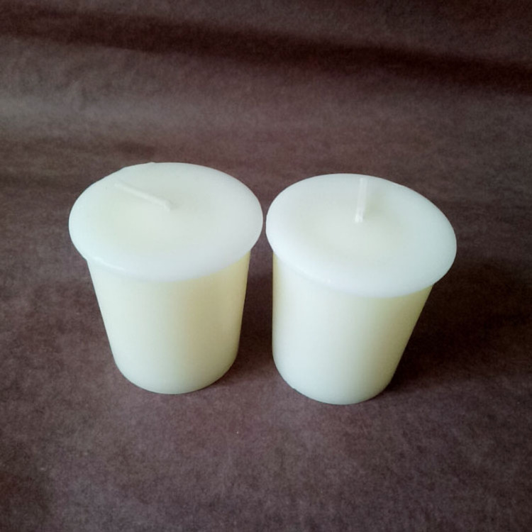 White Ivory Paraffin Wax Vanilla Scented Yankee Votive Candles