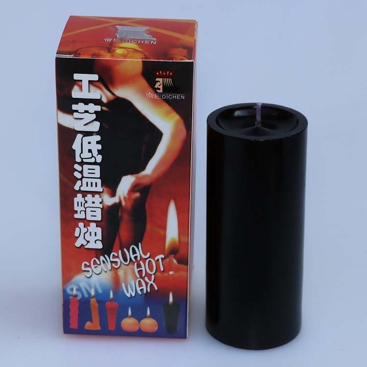 Adult fun low temperature SM paraffin wax pillar candle