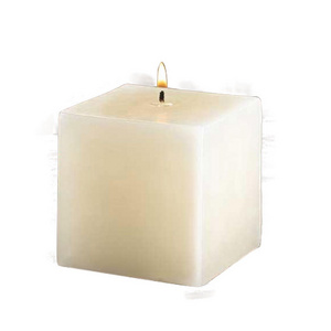 Small Size Colorful Square Votive Candle in Bulk - Restaurant & Hotel Candle