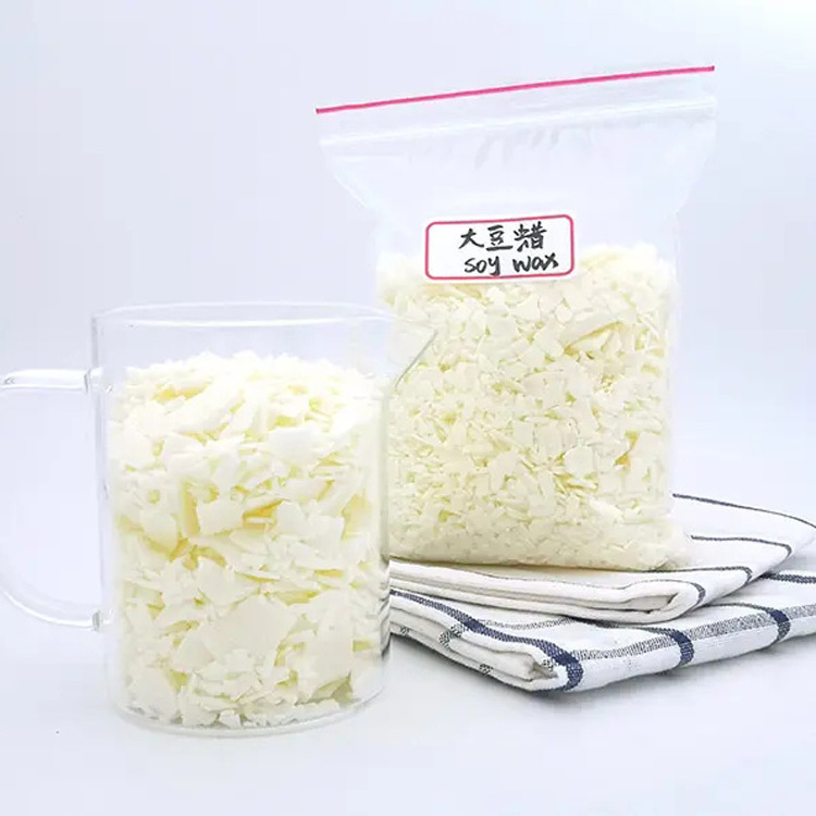 High Quality Bulk Soy Wax Flakes Organic Soy Wax price for pillar candles soy wax granules