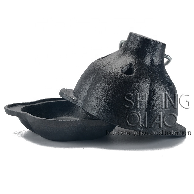 Pre-Seasoned Iron Garlic Roaster, Cast Iron Garlic Baker, Cast Iron Garlic Tools