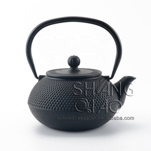 Cast Iron Teapot, 0.9L Japanese Teapot Stovetop Tea Pot, Cast Iron Tea Kettle with Infuser/Strainer