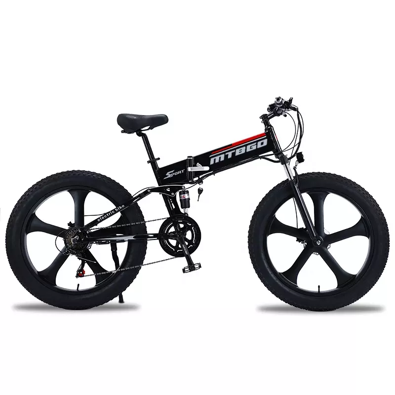 Ebike frame folding electric bike 48v 1000w Bafang brushless motor 17.5Ah full suspension fat tire ebike with bafang motor mtb