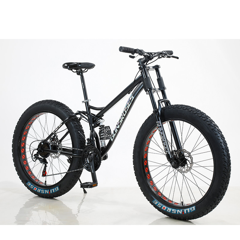 2022 Full suspension adult fat tire 21 speed 26 inch mtb frame downhill bicicleta cycle snow mountainbike bicycle mountain bike