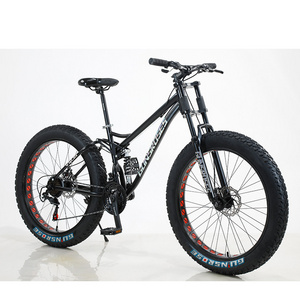 2022 Full suspension adult fat tire 21 speed 26 inch mtb frame downhill bicicleta cycle snow mountainbike bicycle mountain bike