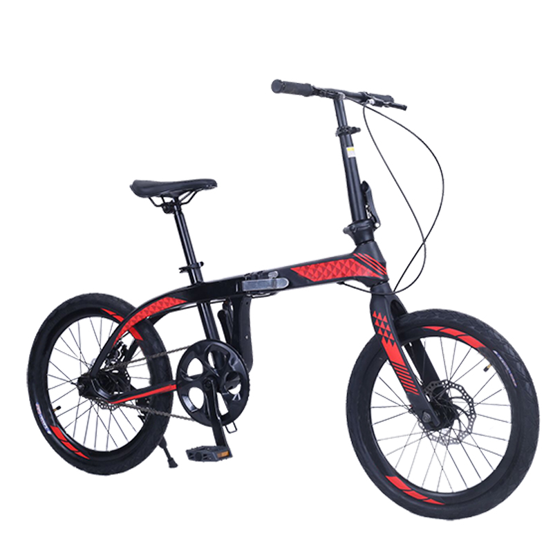 The market is hot -selling fashion folding bicycle 7 -speed children's folding bicycle city bicycle folding bike