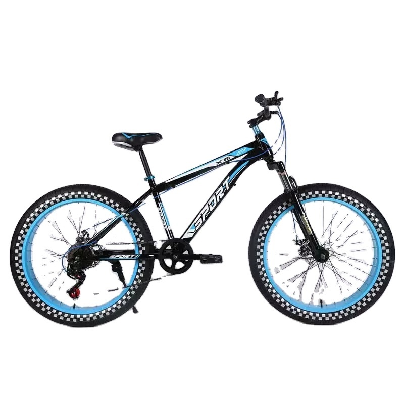 24 speed customized mtb bike fat bike tyre 26x4 big mountain bike