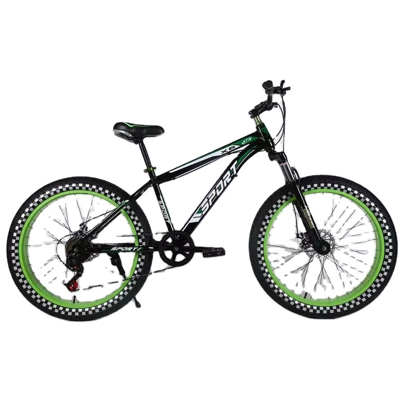 24 speed customized mtb bike fat bike tyre 26x4 big mountain bike