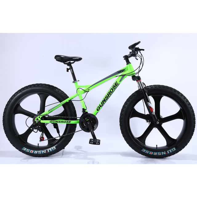 Best bikes 21 speed fat tyre bicycle with best derailleur 26