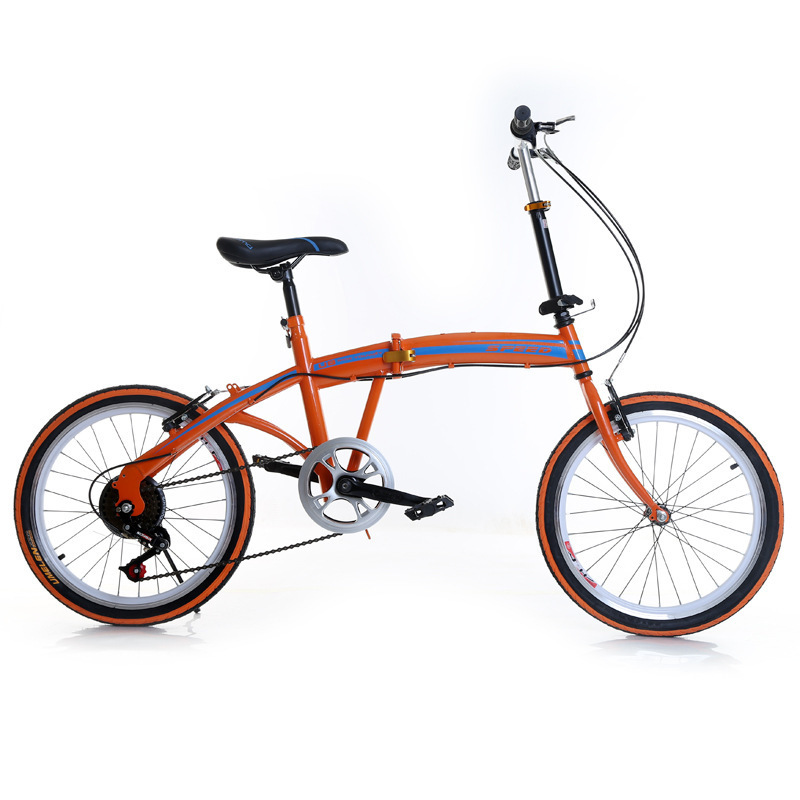 16Inch 20inch Carbon Steel Frame Small Folding Bicycle Bmx Ein Fahrrad Cheap Adults Foldable City Cycle Bike Small Folding Bike