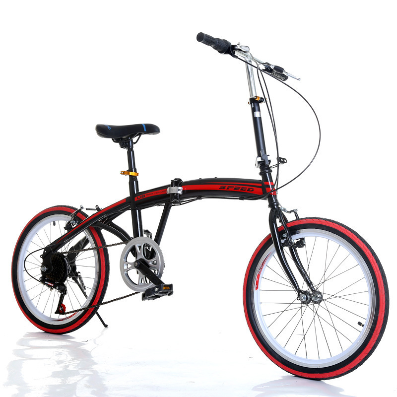 16Inch 20inch Carbon Steel Frame Small Folding Bicycle Bmx Ein Fahrrad Cheap Adults Foldable City Cycle Bike Small Folding Bike