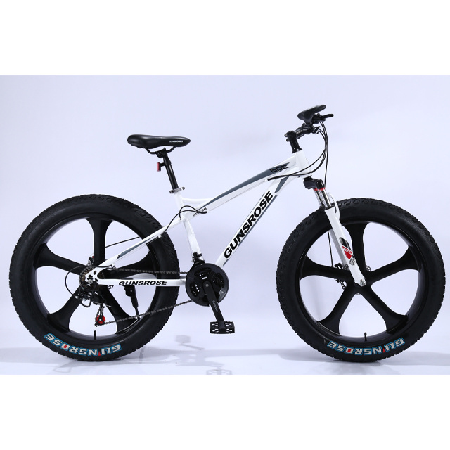 Best bikes 21 speed fat tyre bicycle with best derailleur 26