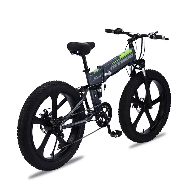 Ebike frame folding electric bike 48v 1000w Bafang brushless motor 17.5Ah full suspension fat tire ebike with bafang motor mtb