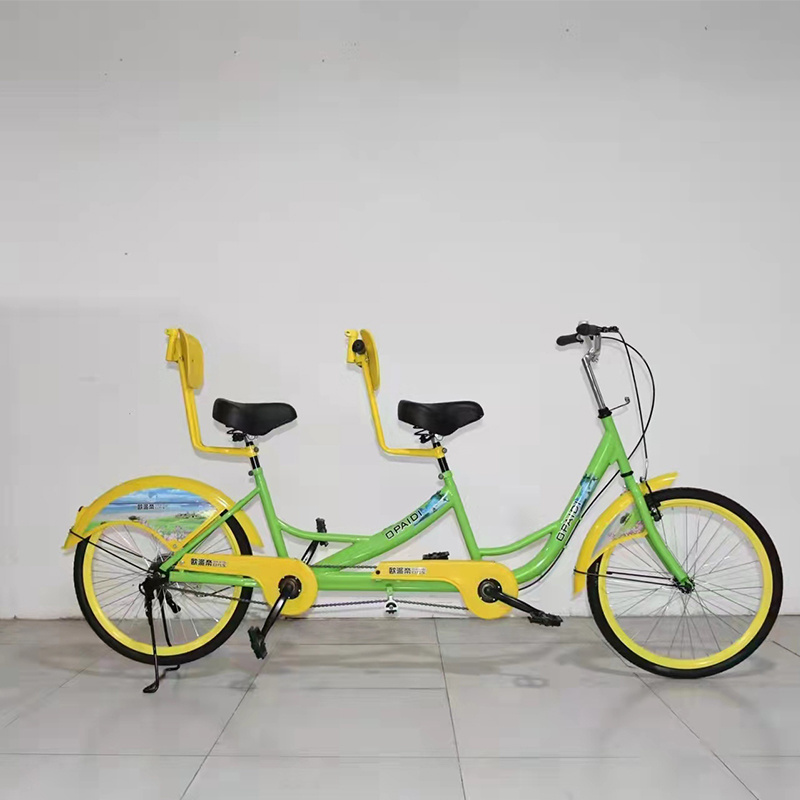 2023 new model 2 person surrey bike 4 person pedal quadricycle 6 person touring bike tandem bicycle for family