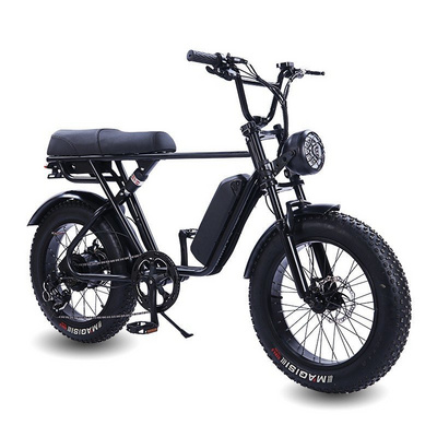 2022 bafang 500 750 1000 watt rear drive e bike fat tire 26inch ebike electric bicycle fatbike 20 vintage fat tire electric bike