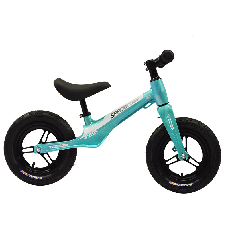 12 inch Balance Bike magnesium No Pedal Running Training Walking Cycle 2-5 years blue kids balance bike baby balance bicycle