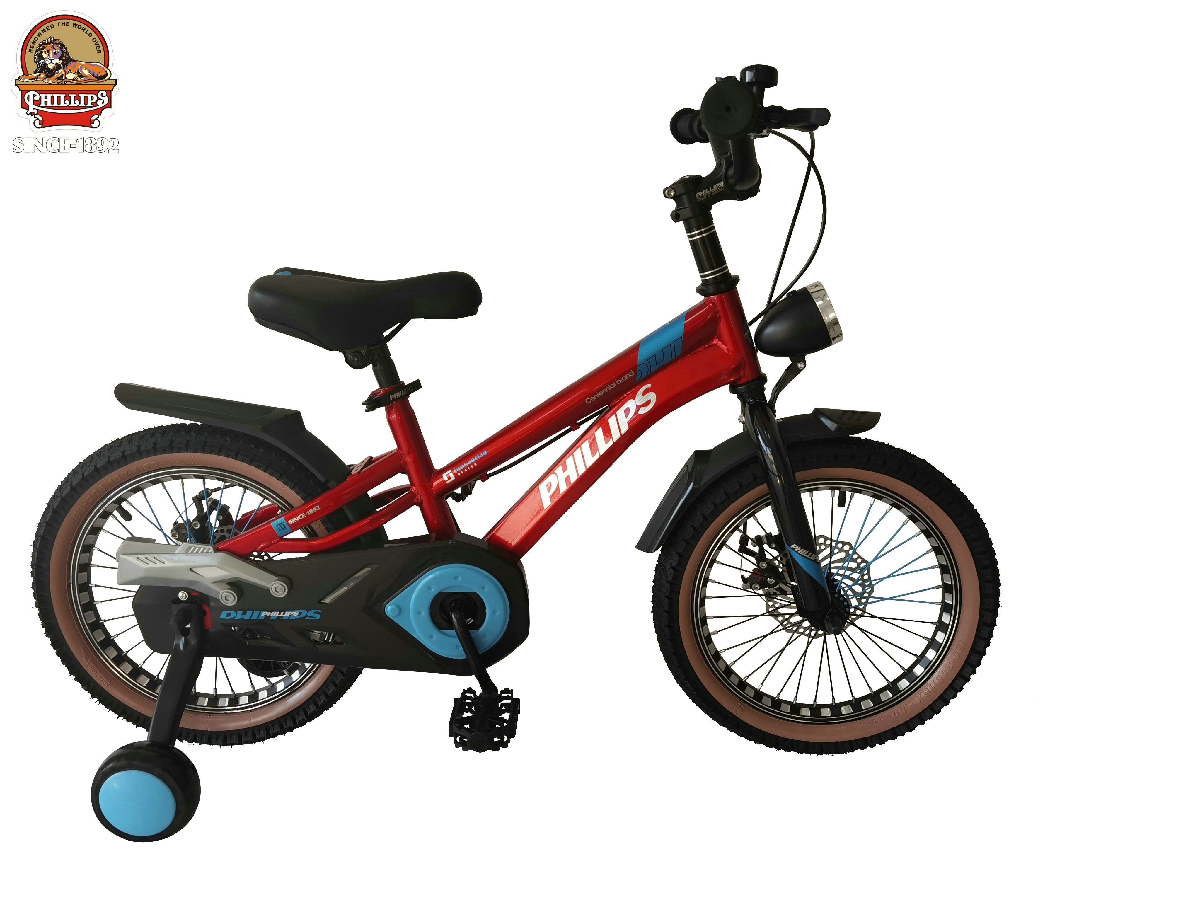 Most popular boy and girl's Phillips bike with training wheels 16 inch children bike for 6 8 years old girls bicycle