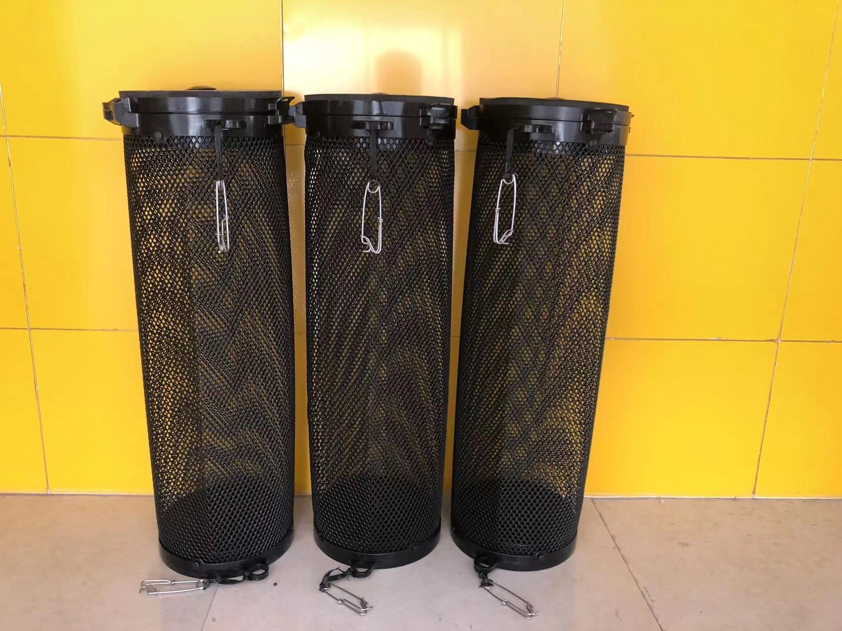 Aquaculter 3mm or 8mm mesh HDPE grow oyster tumbler for oyster farming