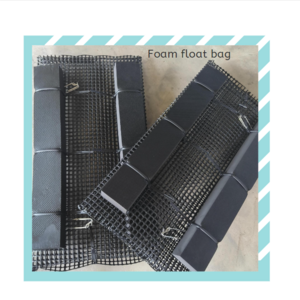 HDPE mesh bag and EVA foam oyster foam float bag hot selling