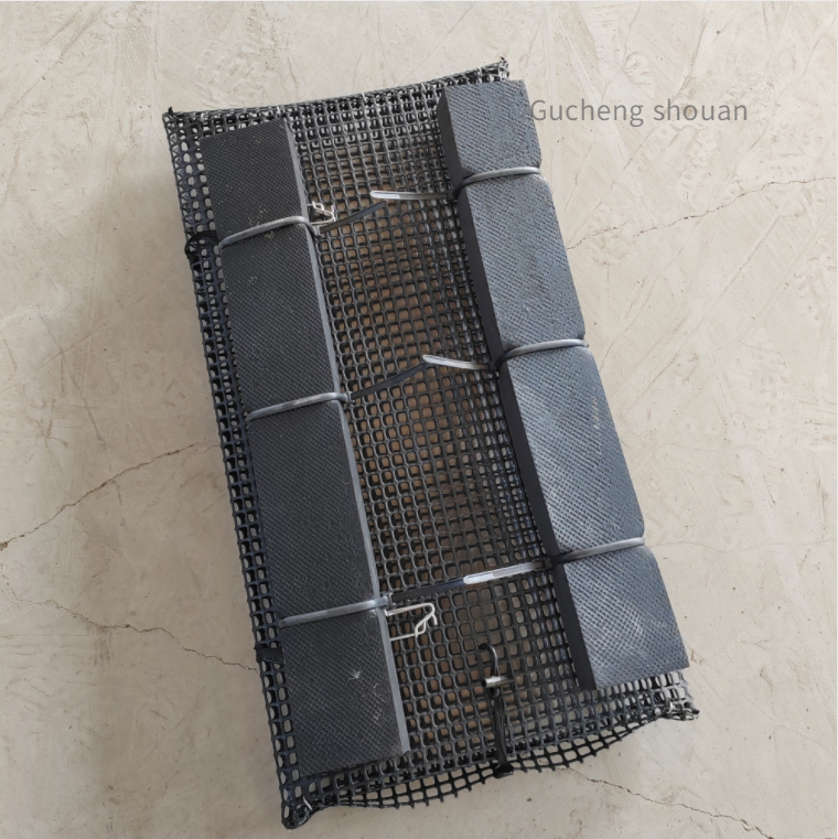 China factory manufacture plastic mesh foam float bag for rearing oysters