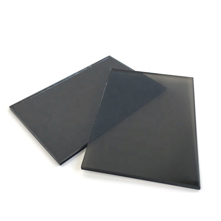 Hot sale 4mm 5mm 6mm 8mm 10mm euro grey tinted glass sheet colored float glass panel for buildings