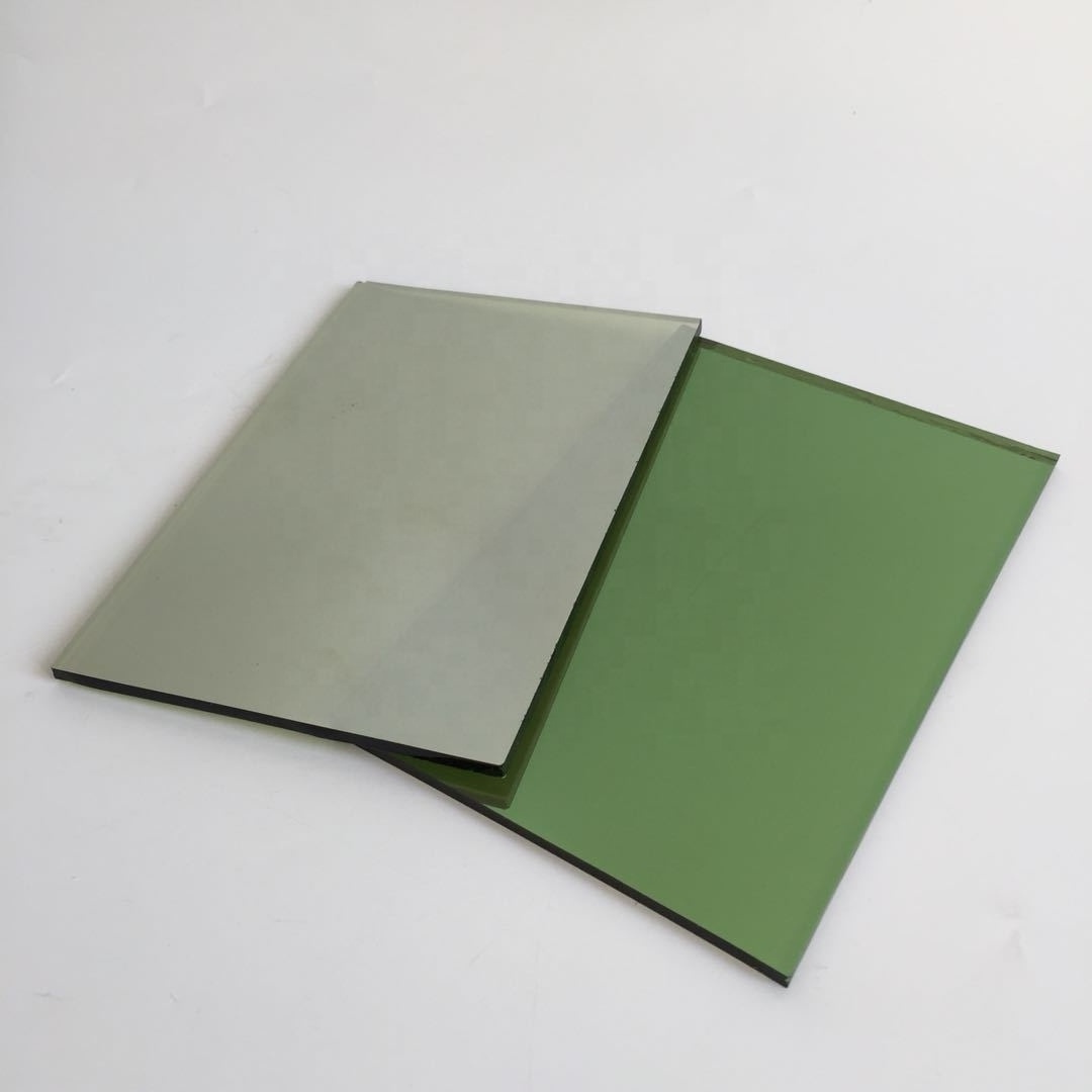 Hot sale 4mm 5mm 6mm 8mm 10mm euro grey tinted glass sheet colored float glass panel for buildings