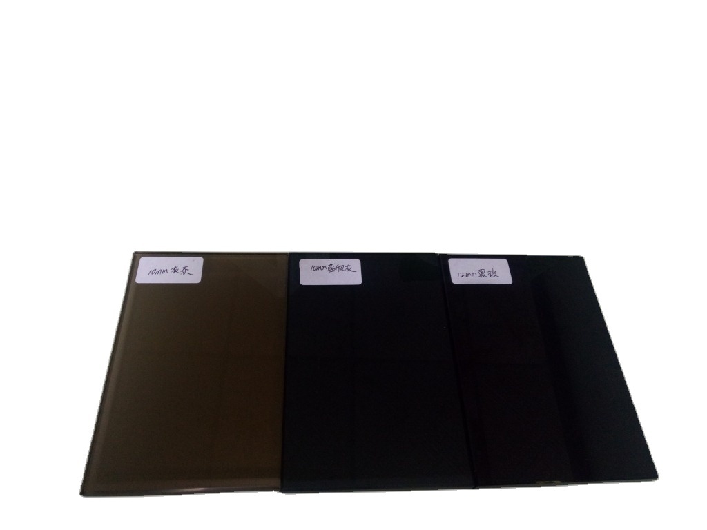 Good quality 5mm anti reflective glass brown blue