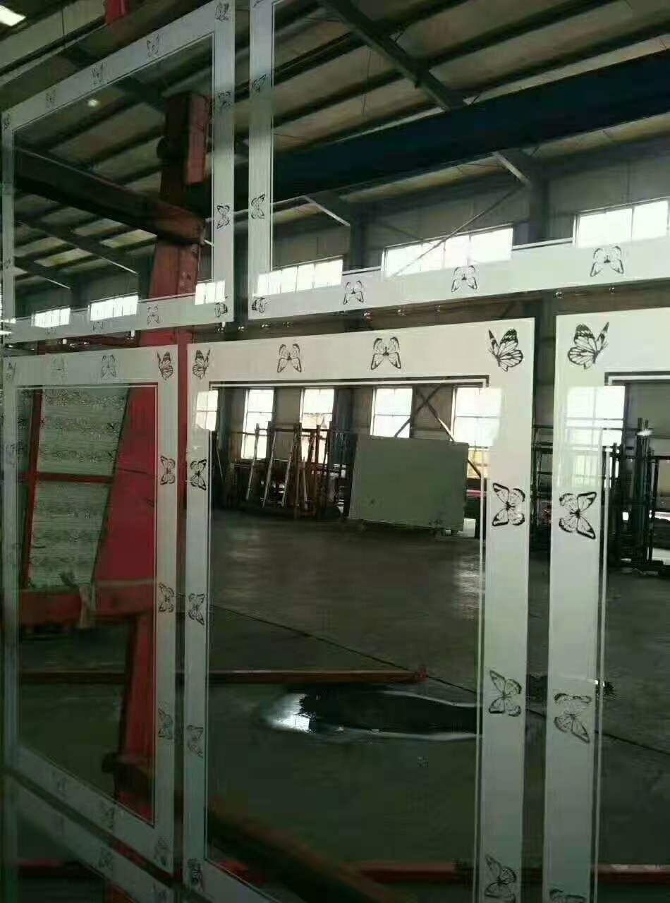 Wholesale high quality mirrors glass sheet dance studio large frameless full wall silver gym mirror