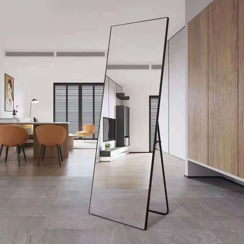 aluminium framed floor mirror dressing mirror full length mirror for living room