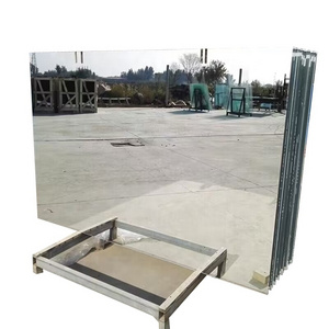 Wholesale high quality mirrors glass sheet dance studio large frameless full wall silver gym mirror