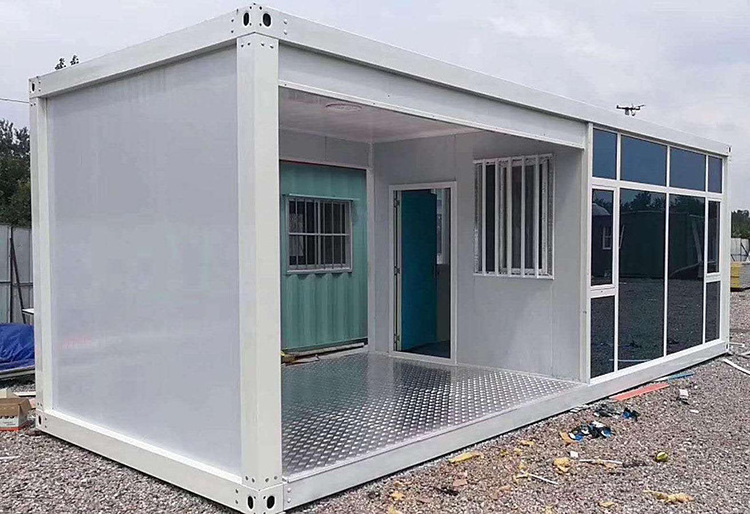 Prefabricated 20f 40f folding expanding granny flat expandable container house home