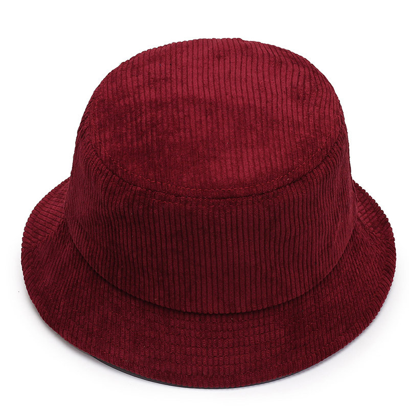 Super September 100% corduroy bucket hat custom designer corduroy bucket hat